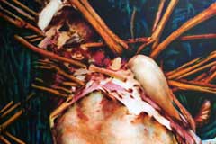 125 x 100 cm - Oil on Aluminium - Öl auf Alluminium