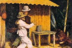 110 x 150 cm - Oil on Plaster on Canvas on Wood - Öl auf Putz auf Leinwand auf Holz