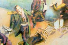 160 x 150 cm - Oil on Aluminium - Öl auf Alluminium